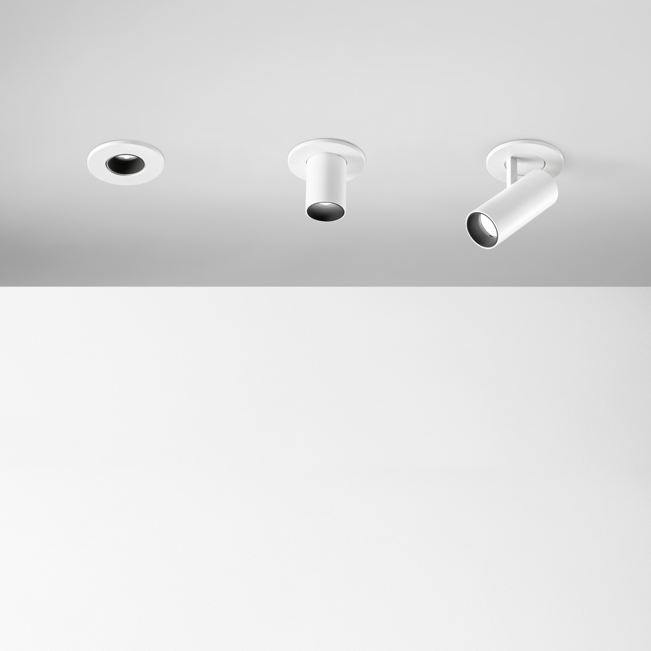 Spot LED incastrat Nova, 6W, 420lm, lumina calda (3000 K), IP20, alb, Ideal Lux - imagine 2