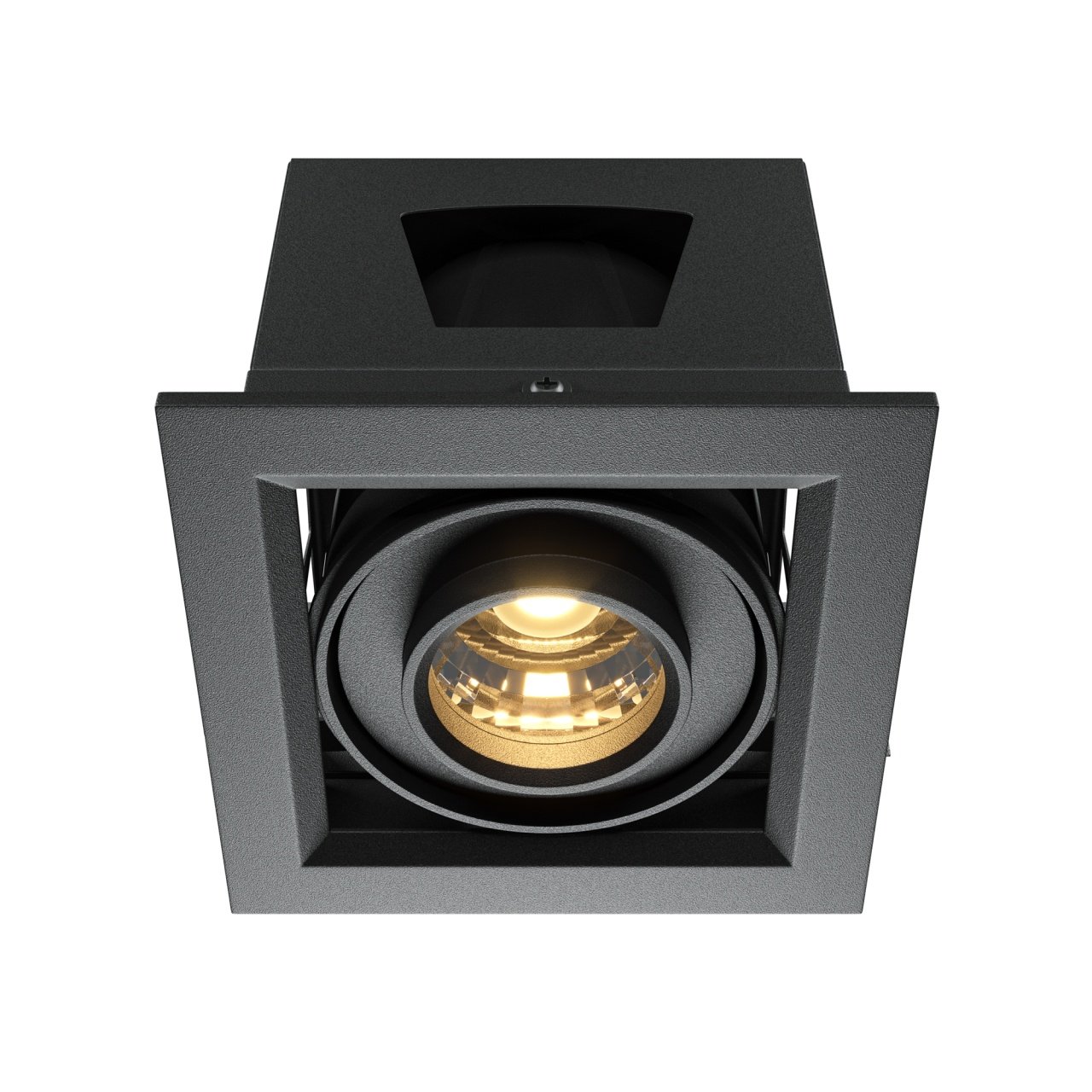 Spot LED Metal DL093-01-10W3K-B, incastrat, 10W, 650lm, lumina neutra, IP20, negru, Maytoni