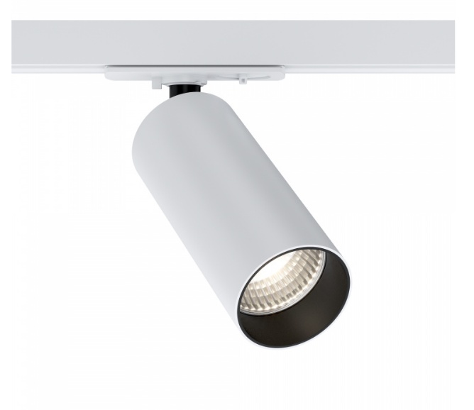 Spot LED pe sina Maytoni Focus, 12W, lumina neutra(4000K), alb, 1 circuit