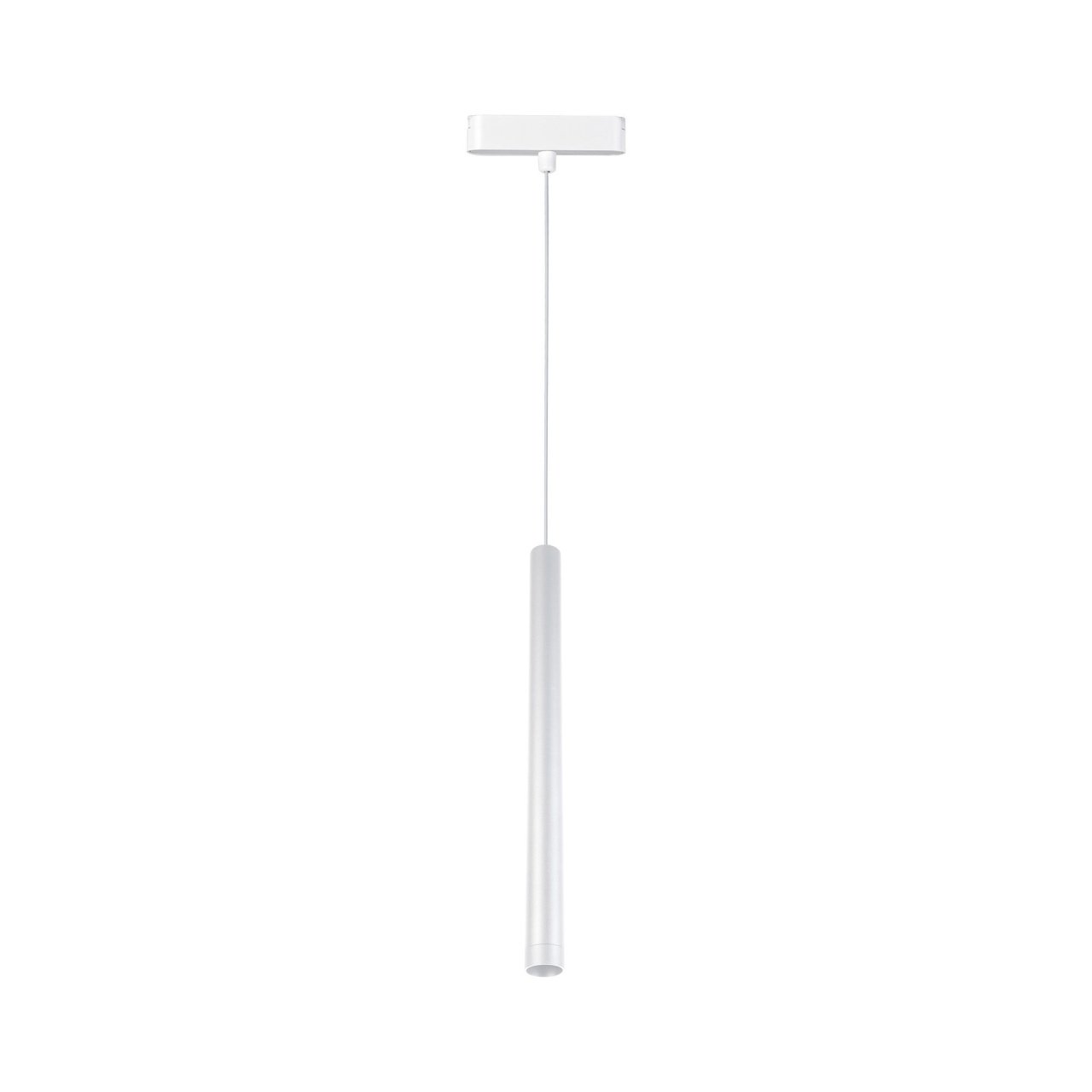 Spot LED pentru sina magnetica slim, tip pendul, 8W, lumina neutra(4000 K), alb, Klausen