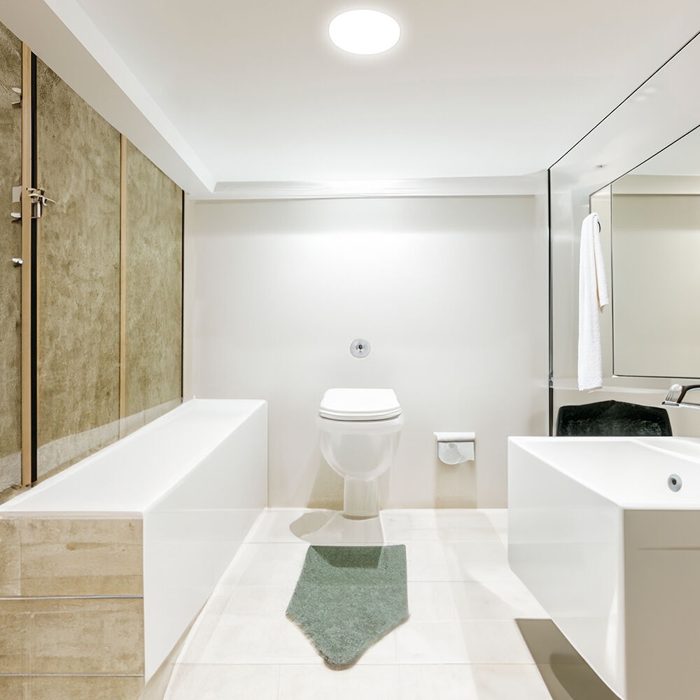 Spot LED rotund incastrat 16W(130W) Braytron, 1650 lm, lumina calda/neutra/rece, decupaj ajustabil, IP20, alb - 1 | YEO