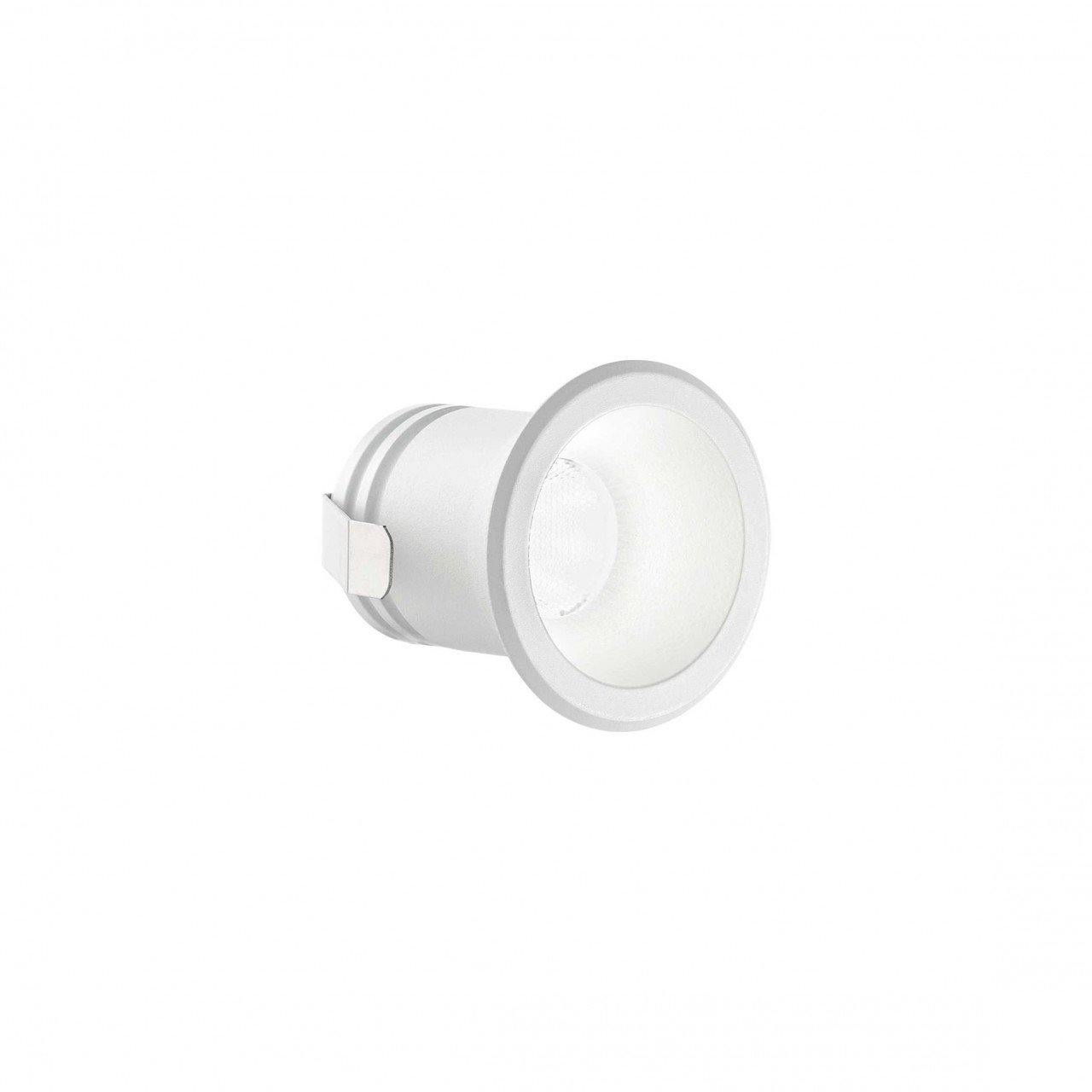 Spot LED Virus 244808, 3W, 210lm, lumina calda, IP20, alb, Ideal Lux