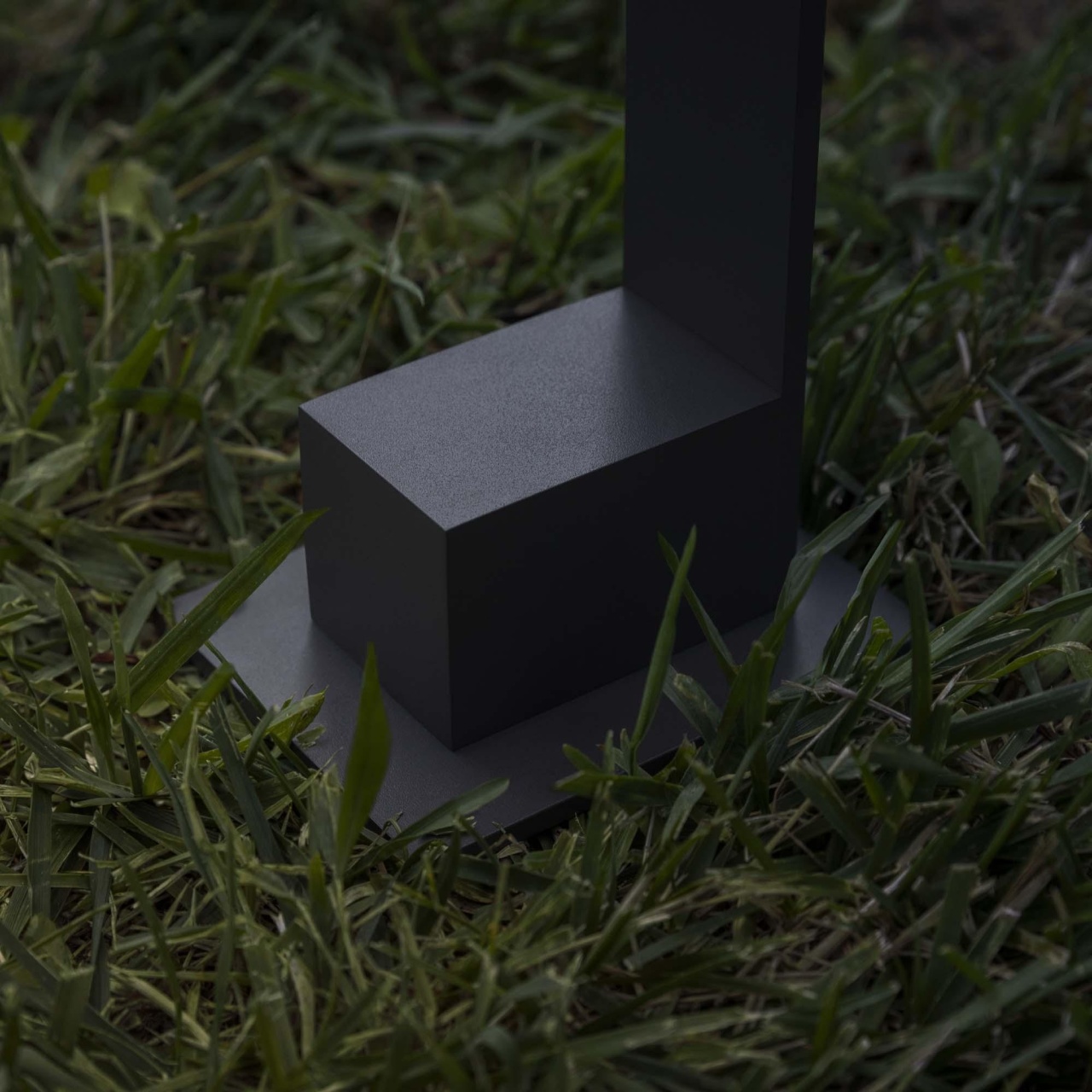 Stalp exterior LED Agos H80, 6.5W, 560lm, lumina calda (3000 K), IP54, cafeniu, Ideal Lux - imagine 9