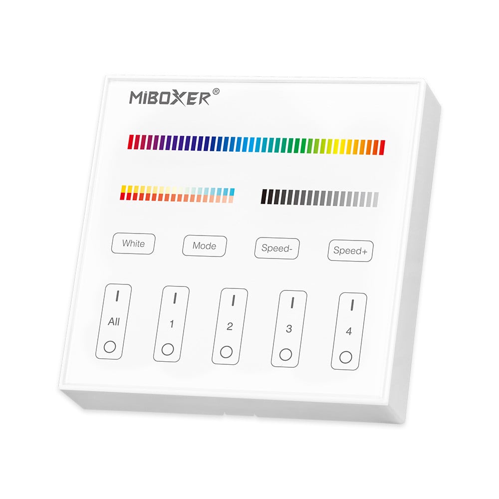 Telecomandă panou 4 zone (RGB+CCT) Milight - 1 | YEO