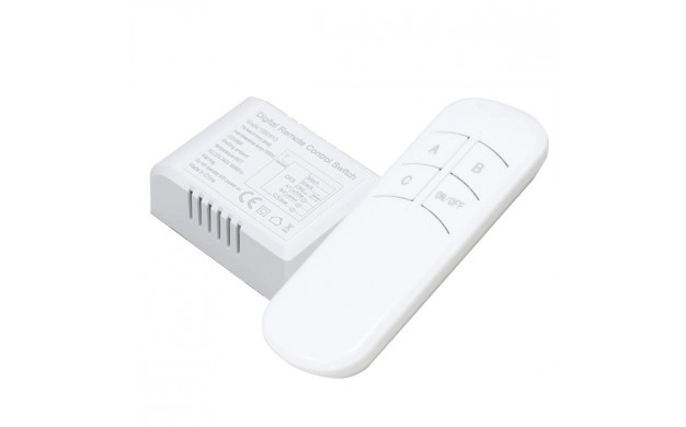 Telecomanda pentru leduri, 200W, 3 canale, IP20, Optonica