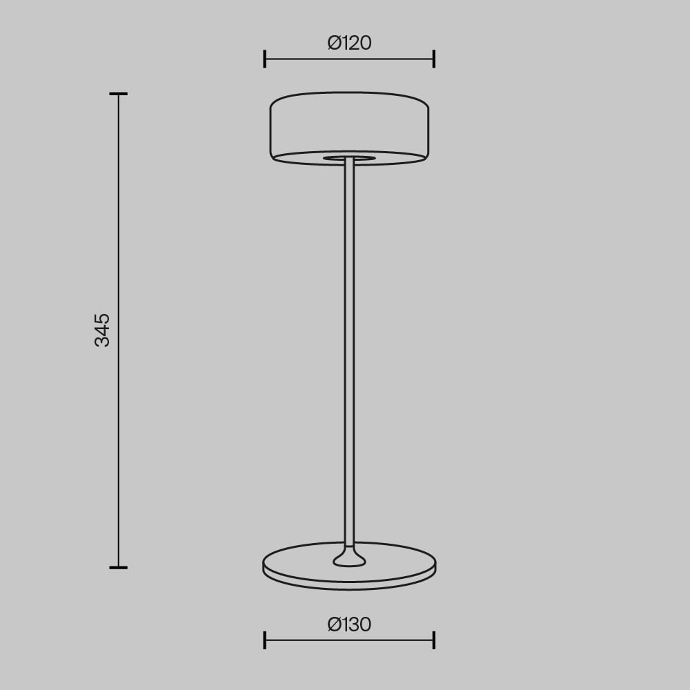 Veioza LED MOD229TL-L3W3K2, dimabila, cu intrerupator, 3W, 120lm, lumina calda+neutra, IP20, alb, Maytoni