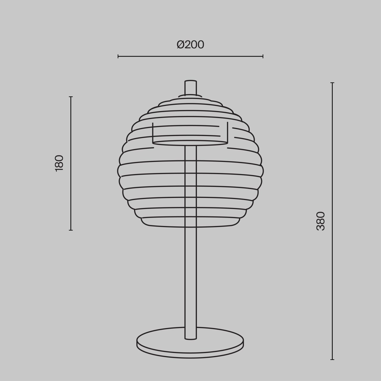 Veioza LED Rueca P060TL-L12BSK1, cu intrerupator, 8W, 100lm, lumina calda, IP20, aurie+transparenta, Maytoni