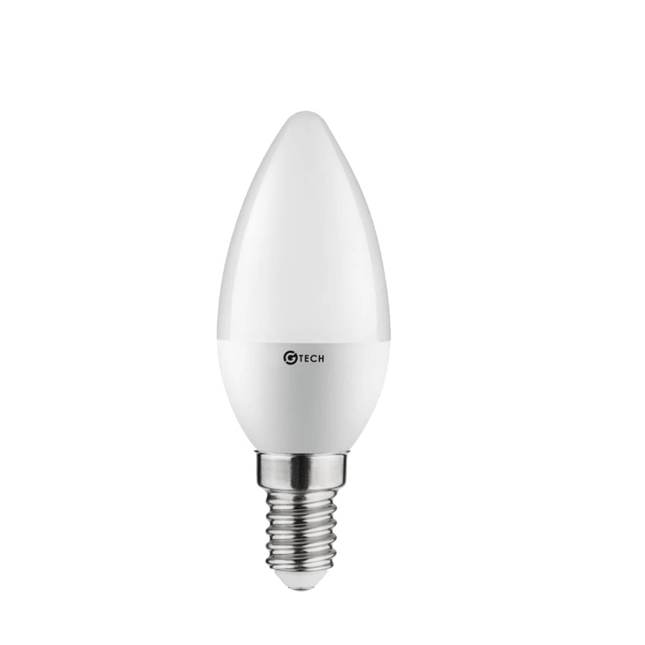 Bec LED 6W(40W) GTV, E14, lumanare, 420 lm, lumina calda (3000 K), clasa energetica F - 1 | YEO