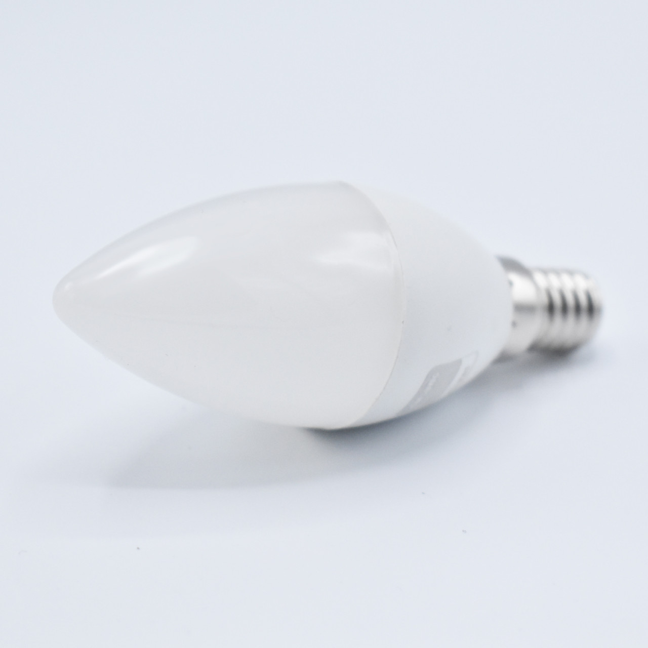 Bec LED lumanare 7W(45W) V-TAC, cip Samsung, E14, C37, 600 lm, lumina rece (6400K), clasa energetica F - 3 | YEO