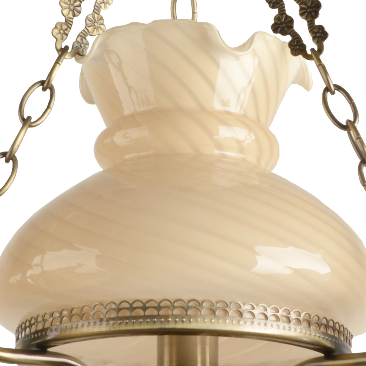 Candelabru Russet KL104004, 4xE27, bronz si crem, stil vintage, IP20 - imagine 4