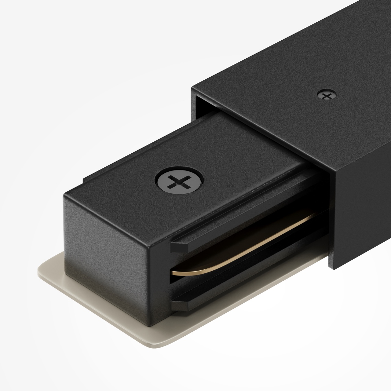Conector I pentru Sine Aplicate Maytoni, plastic, Negru - 1 | YEO