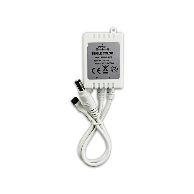 Controller banda led monocolora, 12-24V, 6A