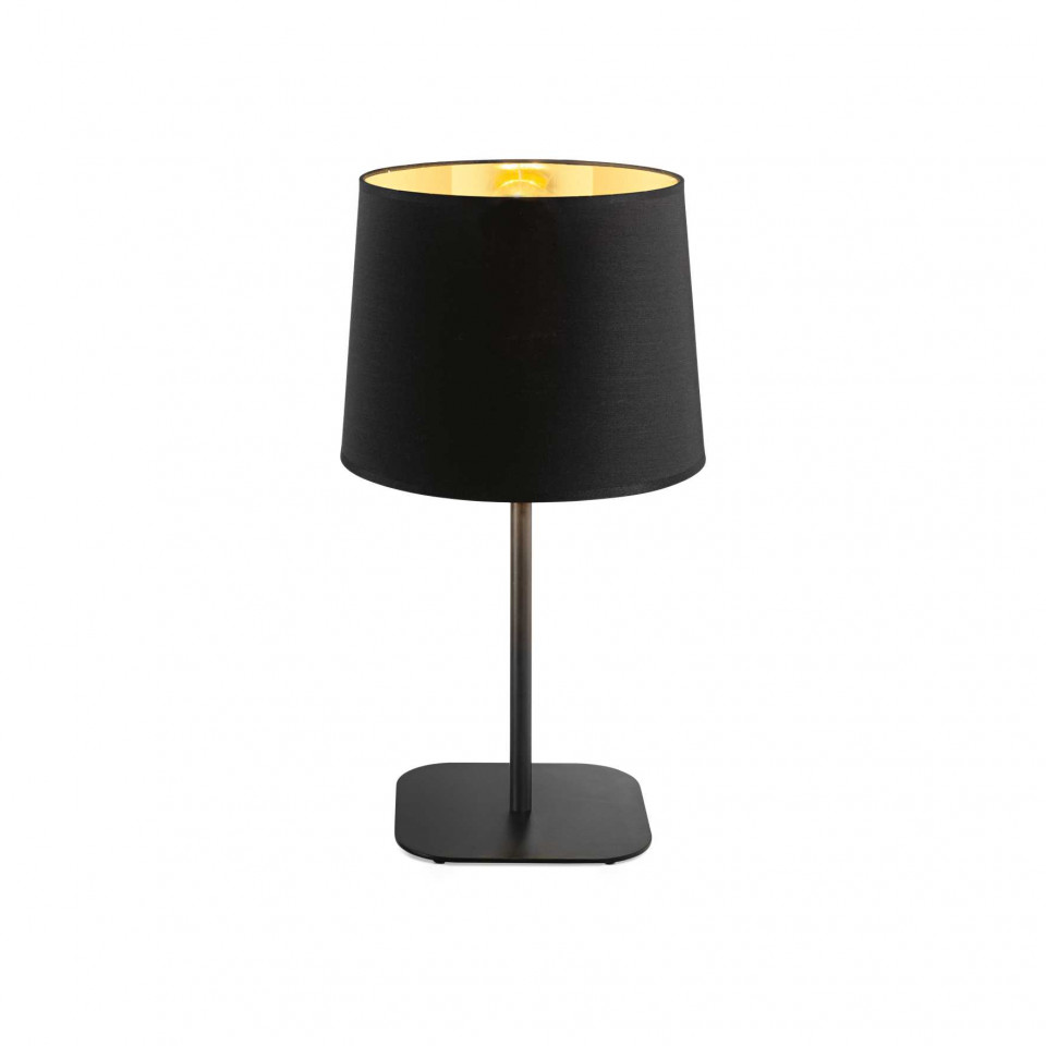 Lampa de birou Nordik TL1 161686, cu intrerupator, 1xE27, neagra, IP20, Ideal Lux