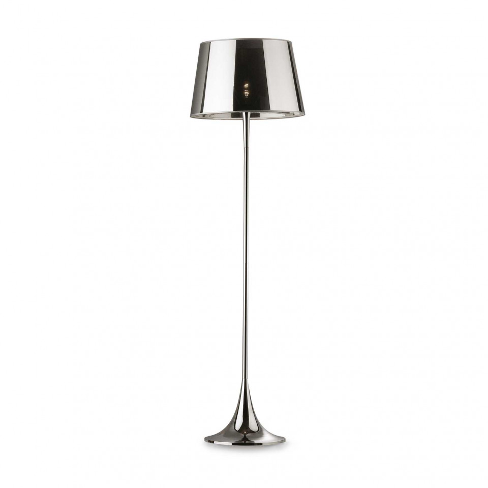 Lampadar London 032382, cu intrerupator, 1xE27, crom, IP20, Ideal Lux