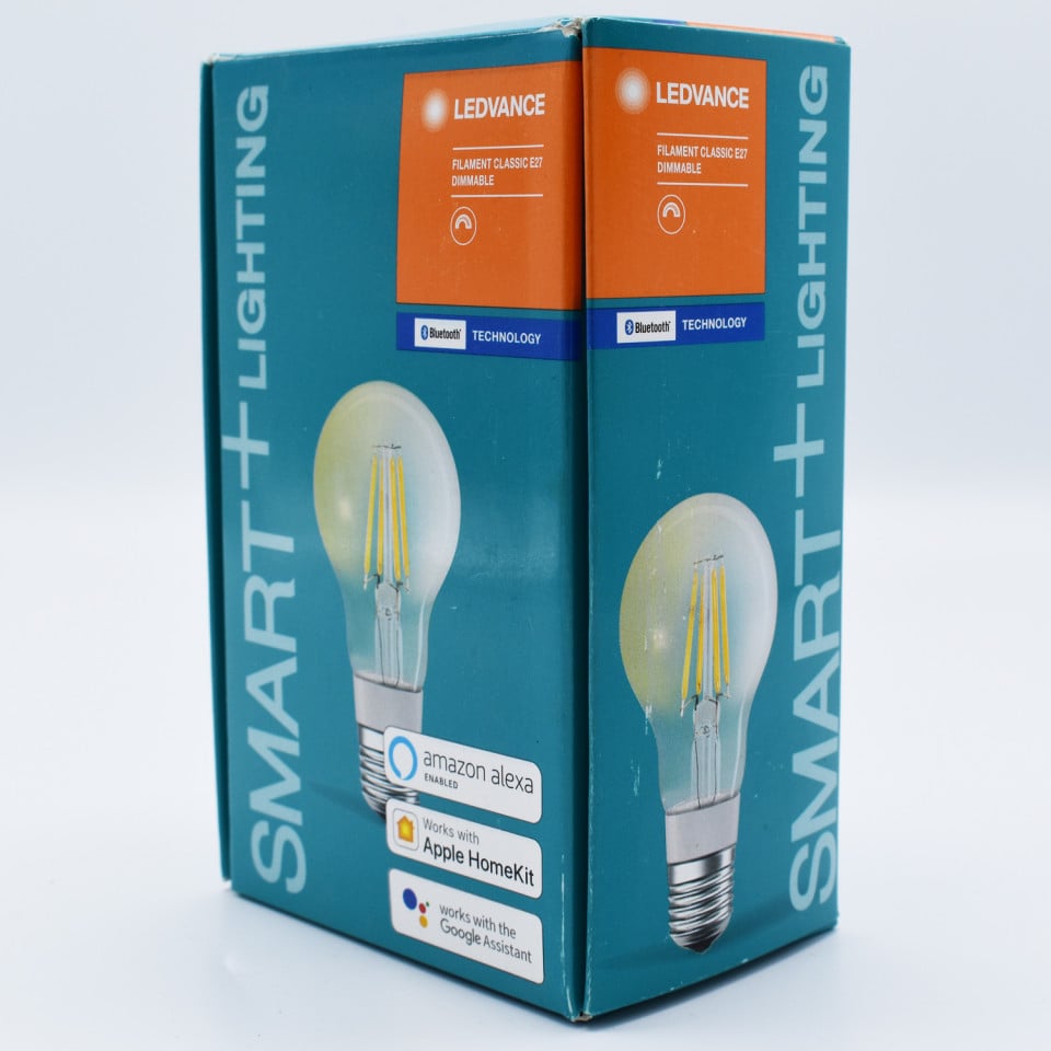 [Lichidare stoc]Bec led Smart Vintage filament 5.5W (50W), E27, 650lm, dimabil, Bluetooth, lumina calda (2700K), clar, Osram