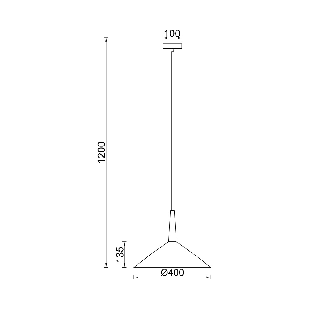 Lustra BR-BV05-00050, 1xE27, alba, IP20, Braytron