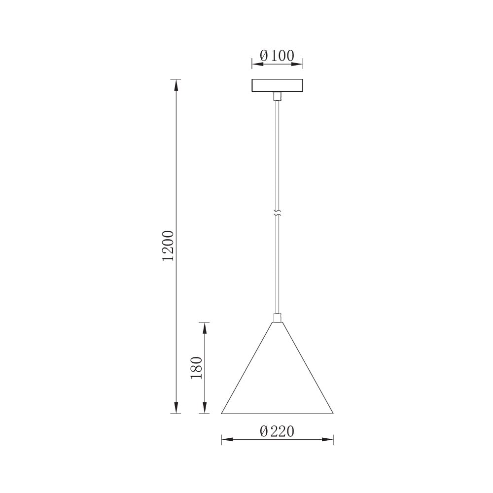 Pendul Braytron BR-BV05-00063, 1xE27, albastru - 3 | YEO