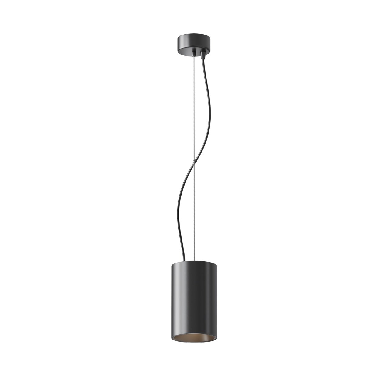 Pendul LED Efir P089PL-25W3K-B, 25W, 2180lm, lumina calda, IP20, negru, Maytoni