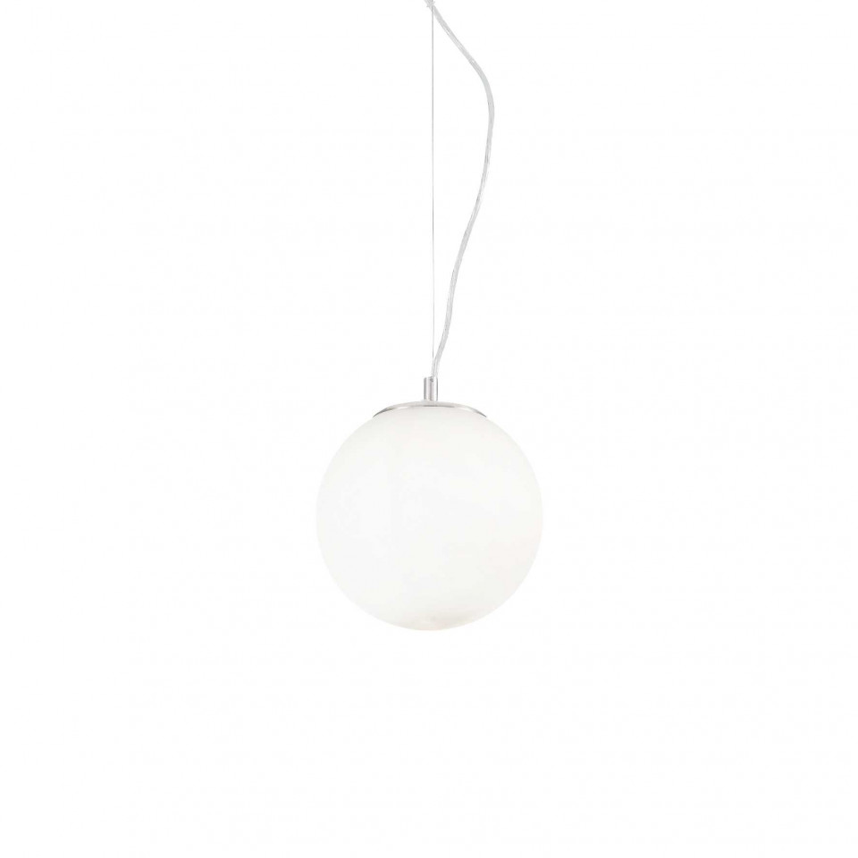 Pendul Mapa Bianco 009148, 1xE27, alb, IP20, Ideal Lux