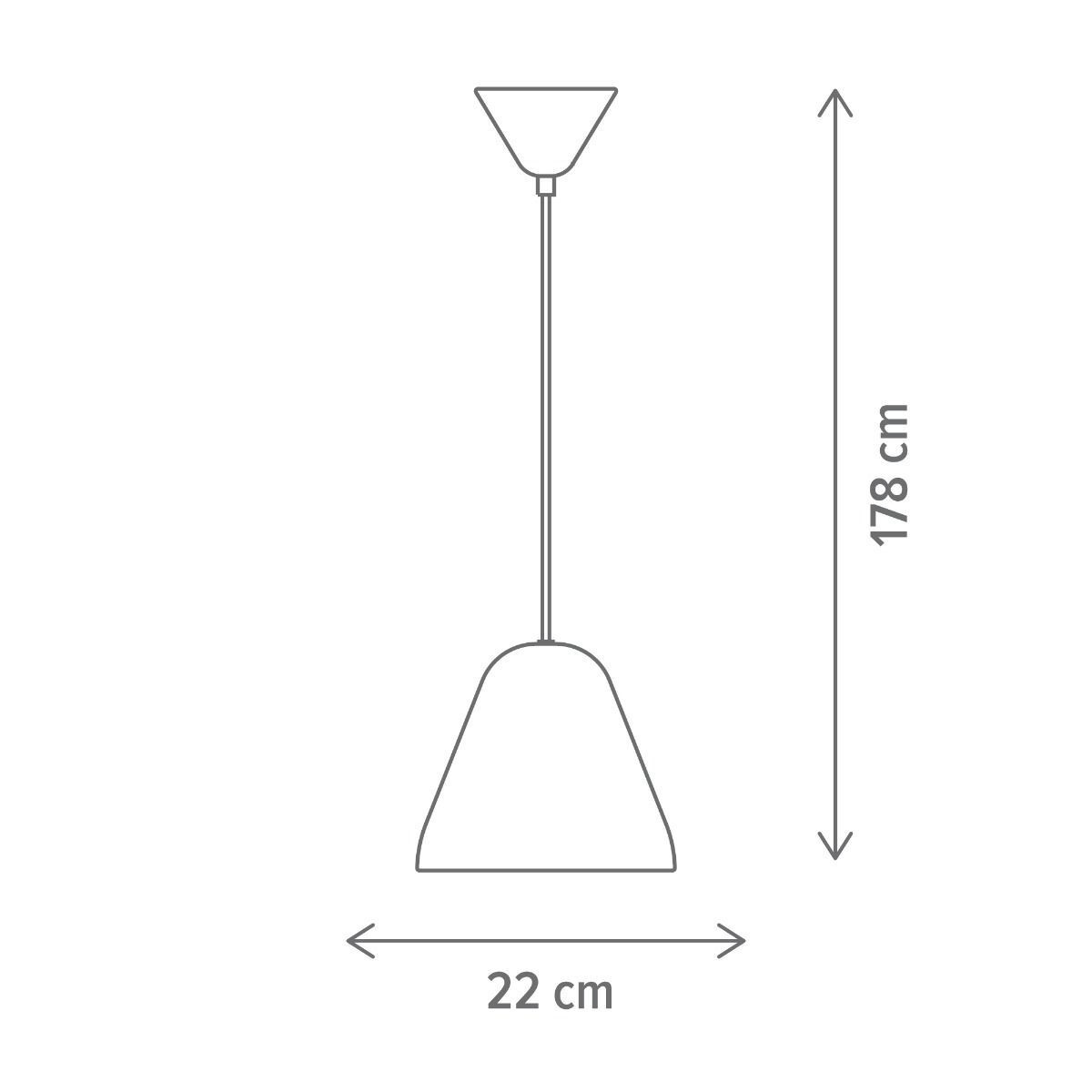 Pendul Pastel SP1 BG, E27, bej, Klausen