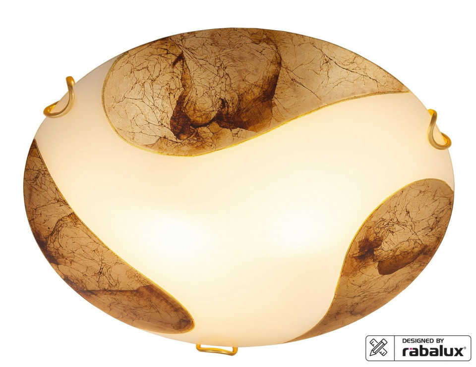 Plafoniera Art gold 1941-RAB, 1xE27, alba+aurie, IP20, Rabalux - 3 | YEO