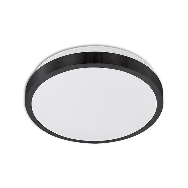 Plafoniera LED 7431-LVT, 16W, 1120lm, lumina neutra, IP44, alba+neagra, Masterled