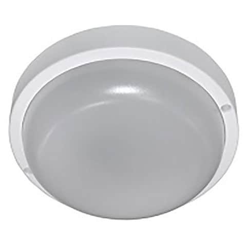 Plafoniera LED cu senzor de miscare, 18W, 1350 lm, lumina neutra, IP54, alba, Lumen