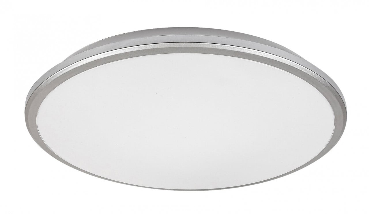 Plafoniera LED Engon 71127, 18W, 1220lm, lumina neutra, IP20, argintie+alba, Rabalux - 1 | YEO