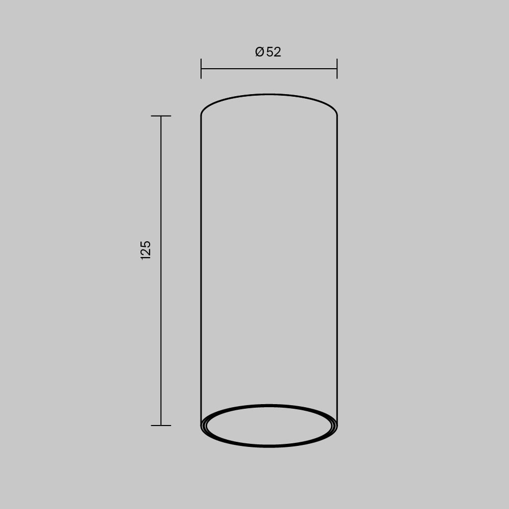 Plafoniera LED Focus C056CL-L12B4K-W-B, 12W, 900lm, lumina neutra, IP20, neagra, Maytoni