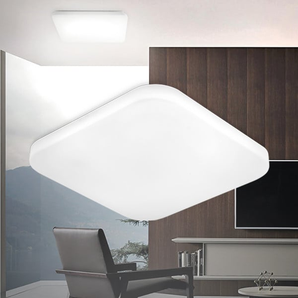 Plafoniera LED Jade BR-BH16-03490, cu telecomanda, 40W, 3020lm, lumina calda+neutra+rece, IP20, alba, Braytron Plus - 3 | YEO