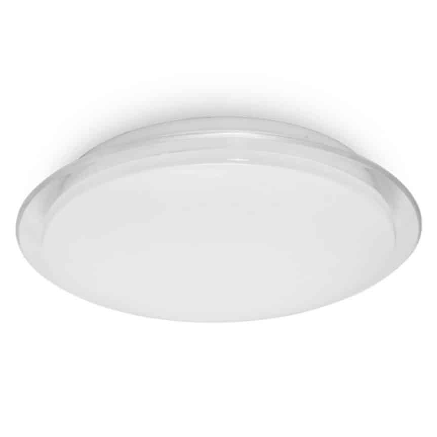 Plafoniera LED Jade BR-BH16-20880, rotunda, 44W, 4580lm, lumina calda+neutra+rece, IP20, alba, Braytron