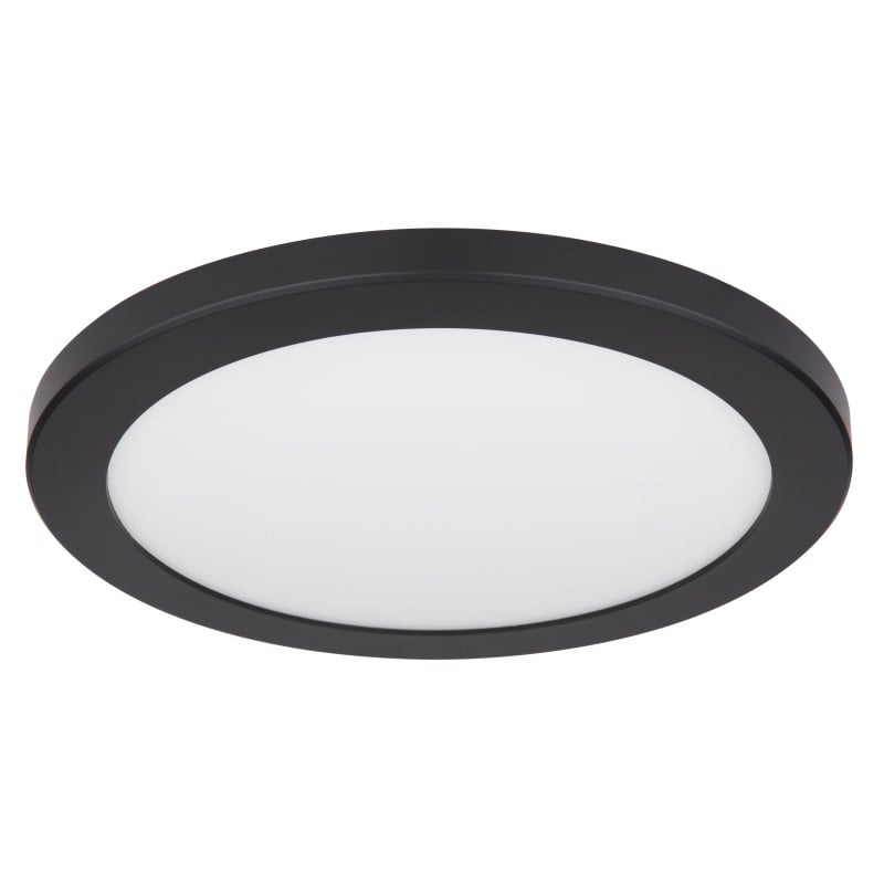 Plafoniera LED Lasse 12379-24B, 24W, 1900lm, lumina calda+neutra+rece, IP20, neagra, Globo Lighting - 2 | YEO