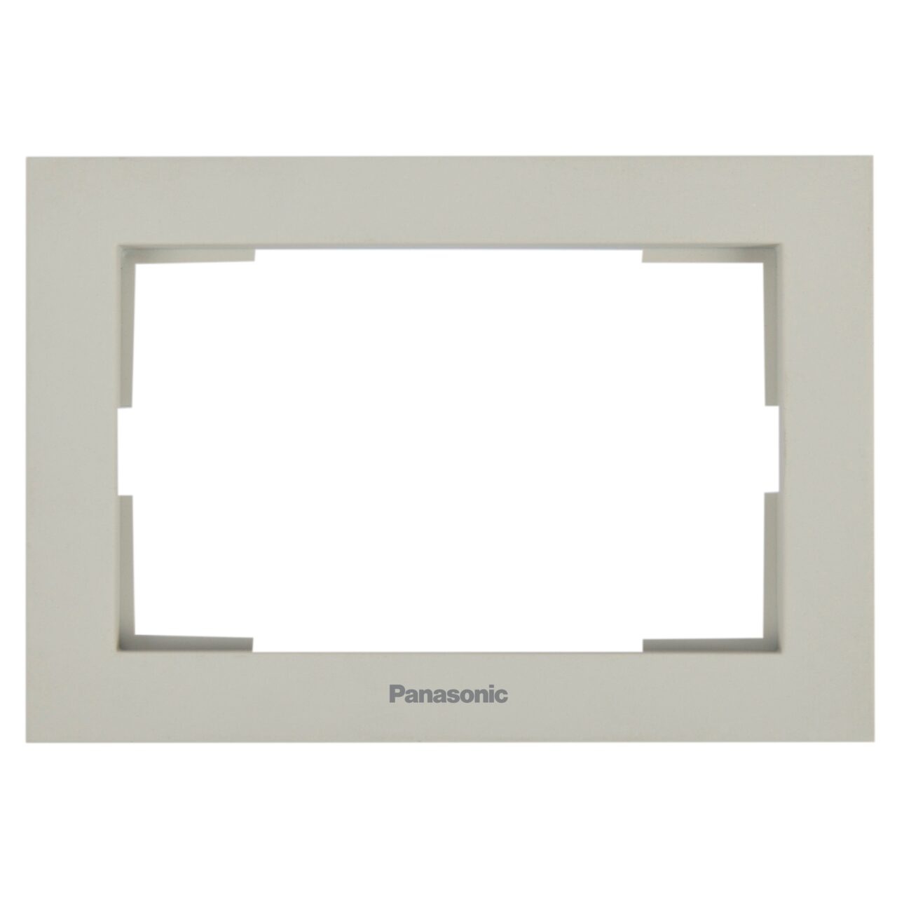 Rama priza dubla, IP20, Sandstone, Panasonic Karre Plus 55 Soft Touch