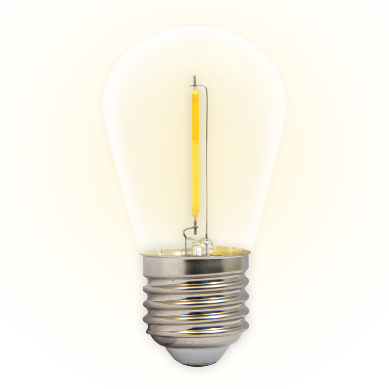 Set 5 becuri LED Vintage Masterled, 1W(10W), E27, 60 lm, lumina calda (2700K), clasa energetica G - 1 | YEO