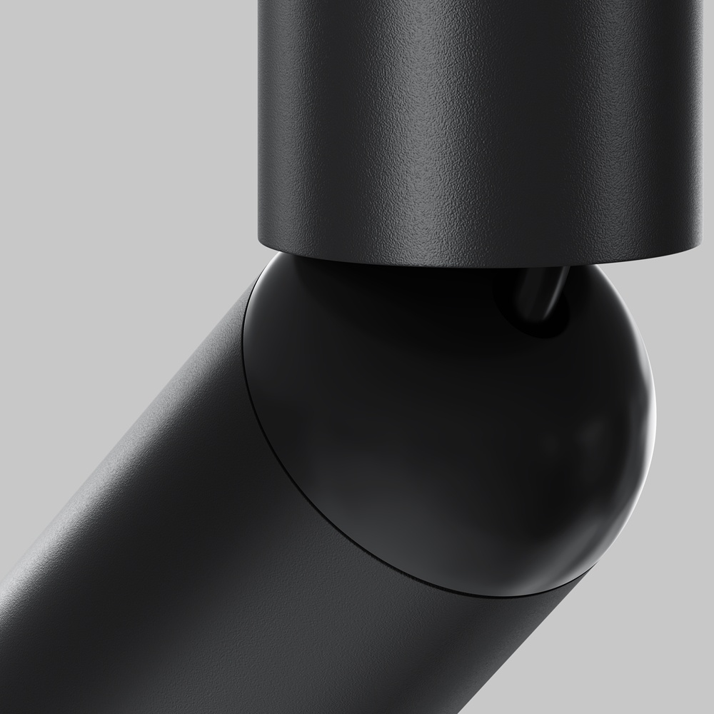 Spot aplicat Focus T, 6W, lumina calda (3000K), negru, Maytoni - imagine 4