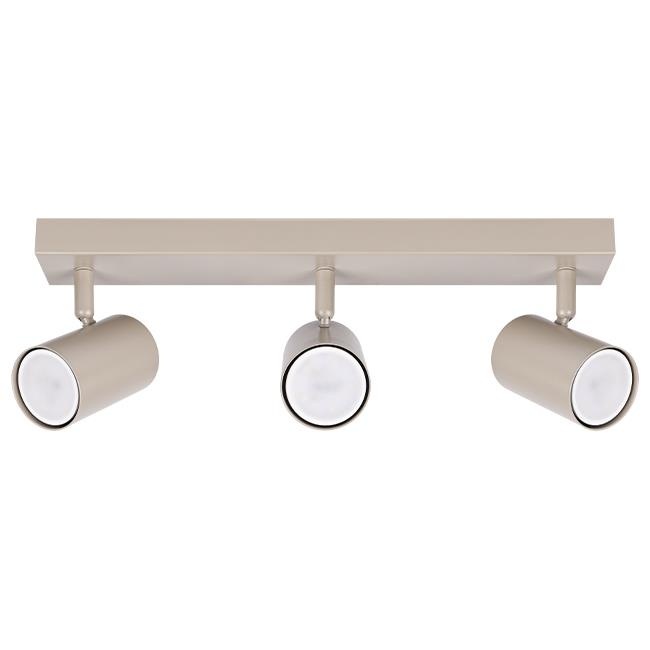 Spot aplicat Richi 3xGU10, orientabil, bej casmir, IP20, Masterled