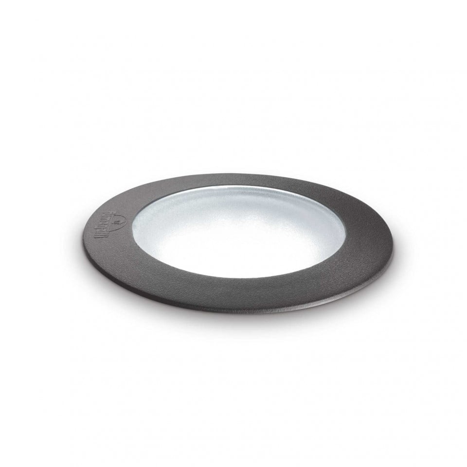 Spot de exterior LED CECI PT BIG, rotund, metal, gri, 10W, 1 bec, dulie GX53, lumina neutra (4000K), 120324, Ideal Lux