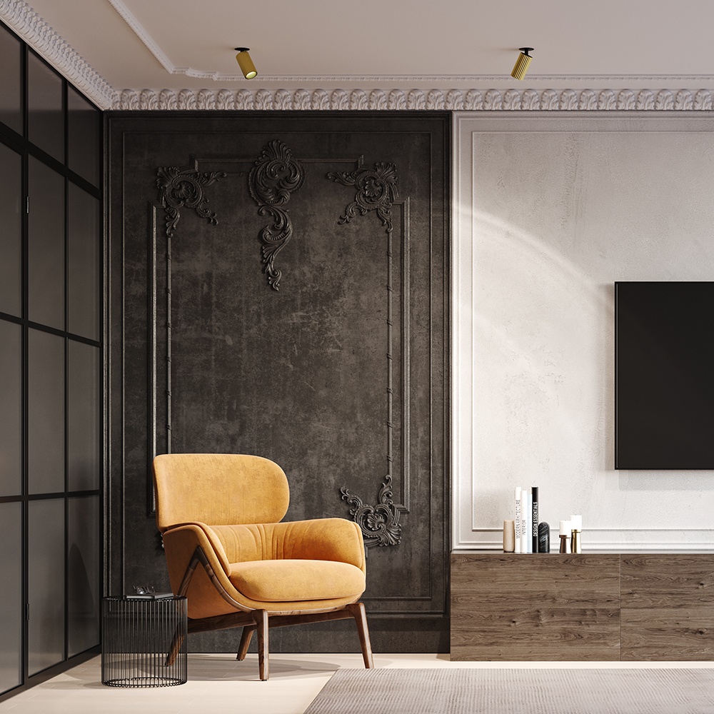 Spot incastrat Calipso, 1xGU10, negru/alama, Maytoni - imagine 10