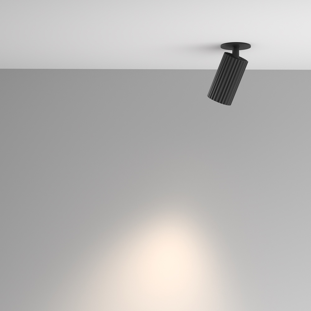 Spot incastrat Calipso, 1xGU10, negru, Maytoni - imagine 6