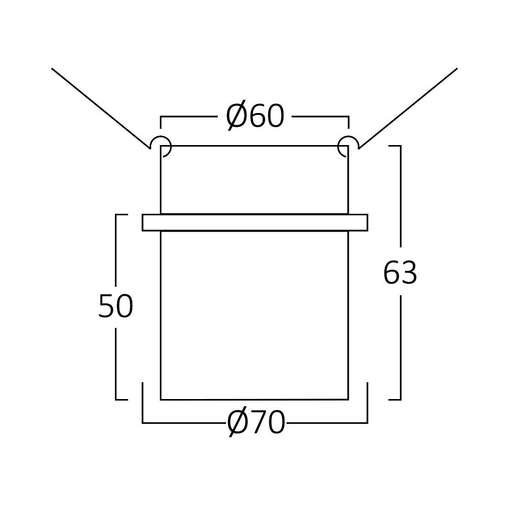 Spot incastrat GU10 rotund Alfa, aluminiu, negru-auriu, IP20, Braytron