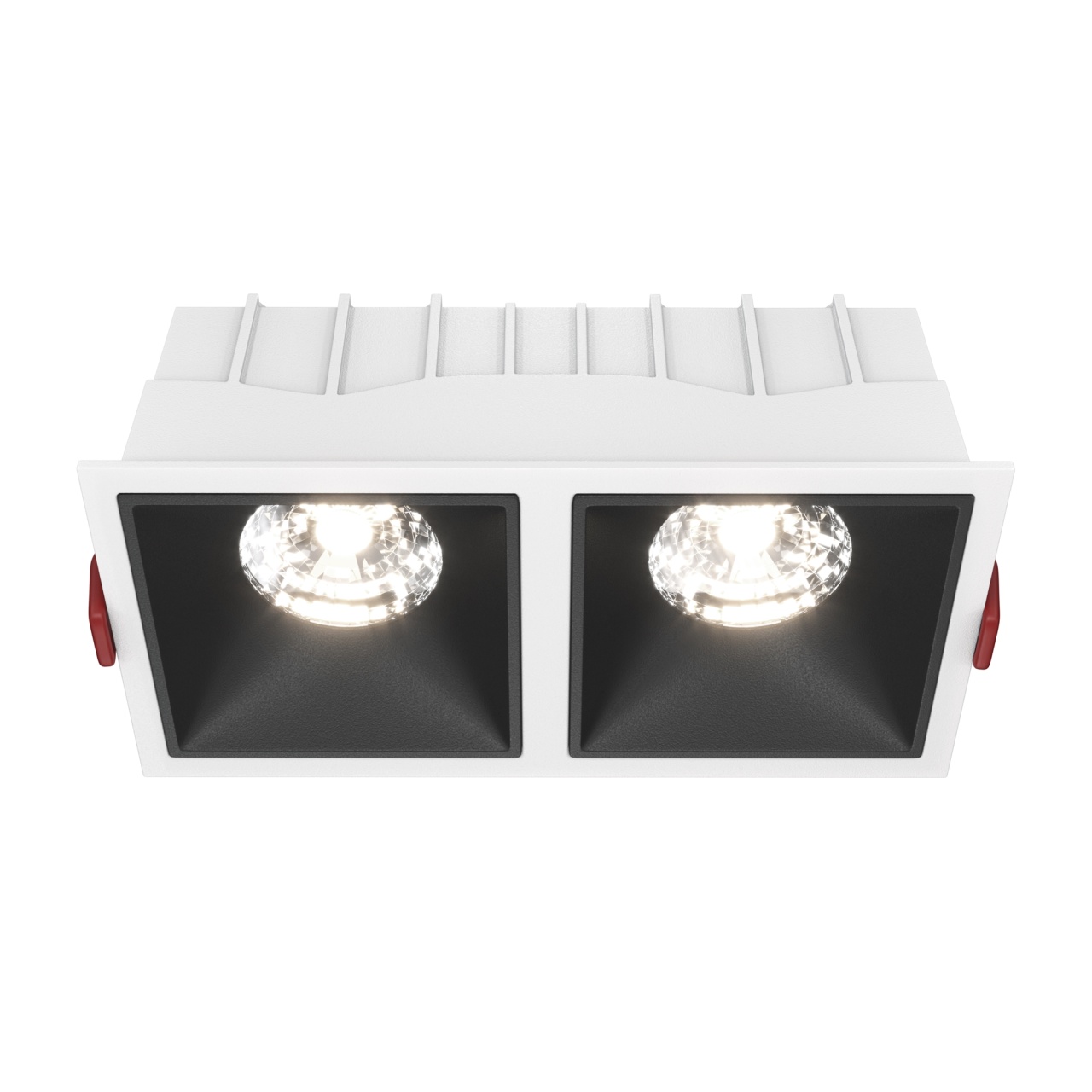 Spot LED 30W Incastrat, Maytoni, 2350lm, Lumina Neutra (4000K), Alb+Negru