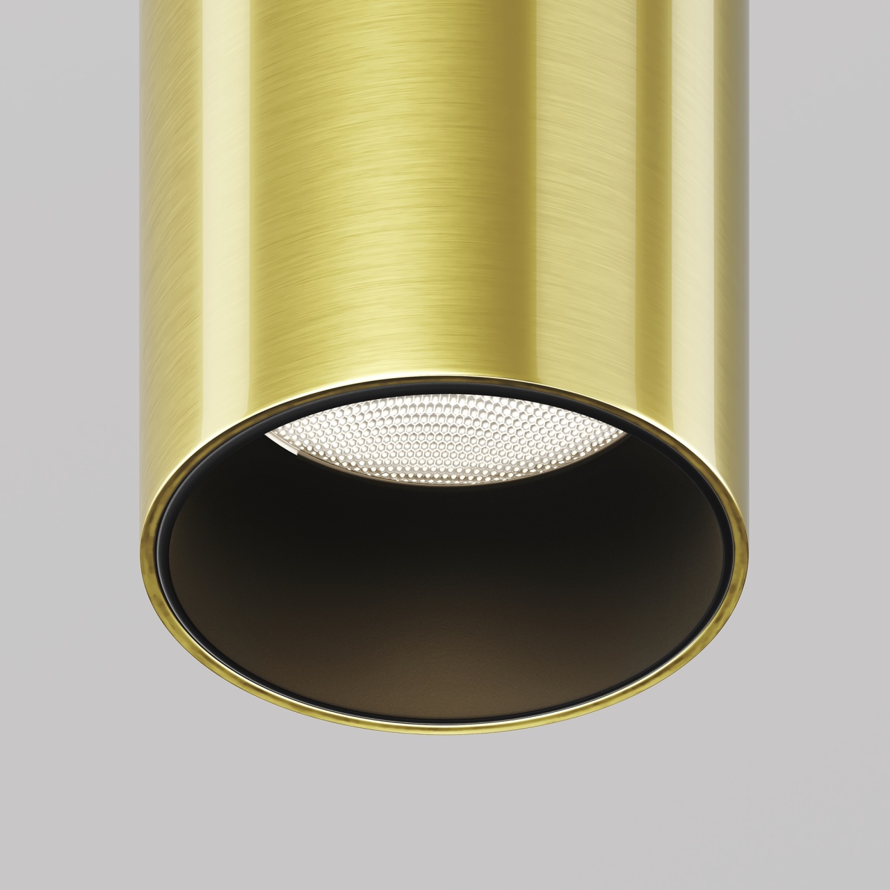 Spot LED 6W Incastrat, Maytoni C141RS-L125-6W3K-BBS, 280lm, Lumina Calda (3000K), Arama+Negru - 1 | YEO