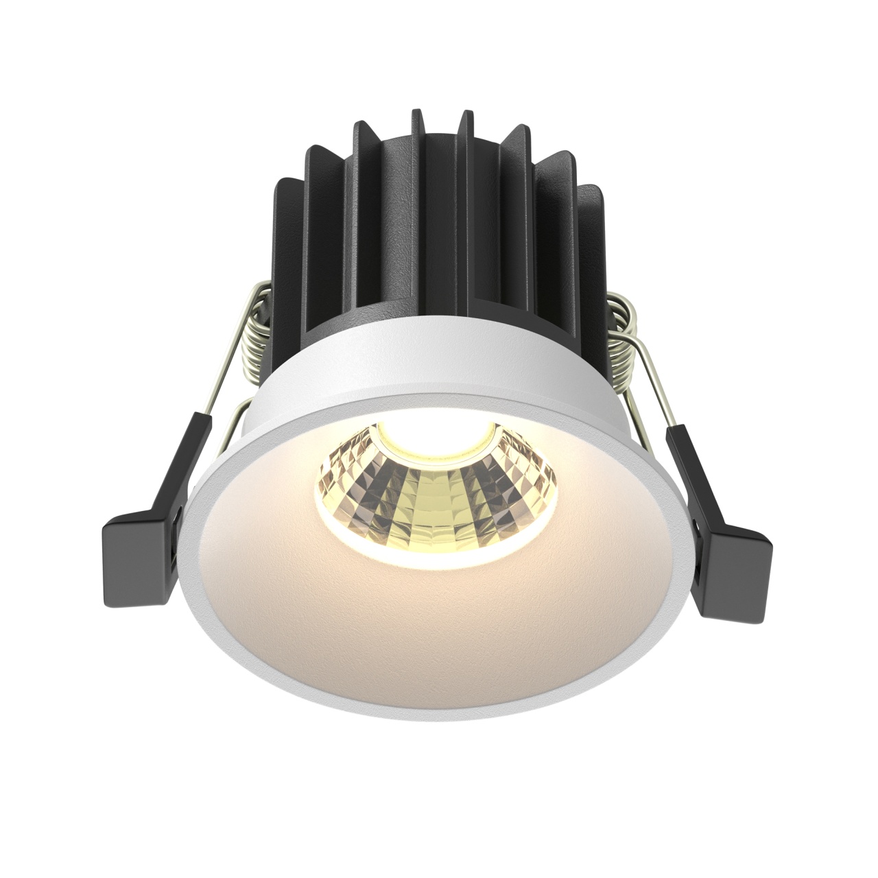 Spot LED 7W Incastrat, Maytoni, 450lm, Lumina Calda (3000K), Alb