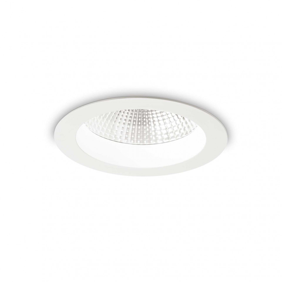 Spot LED Basic Fi Accent 193366, 15W, 1650lm, lumina neutra, IP20, alb, Ideal Lux