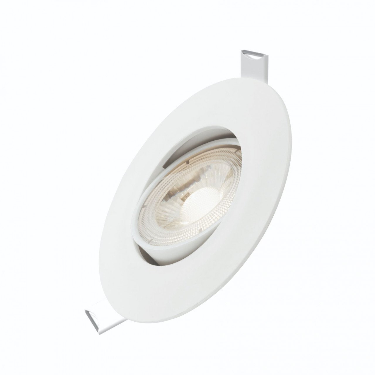 Spot LED Beam KL171000, orientabil, 4.9W, 480lm, lumina neutra, IP20, alb, Klausen