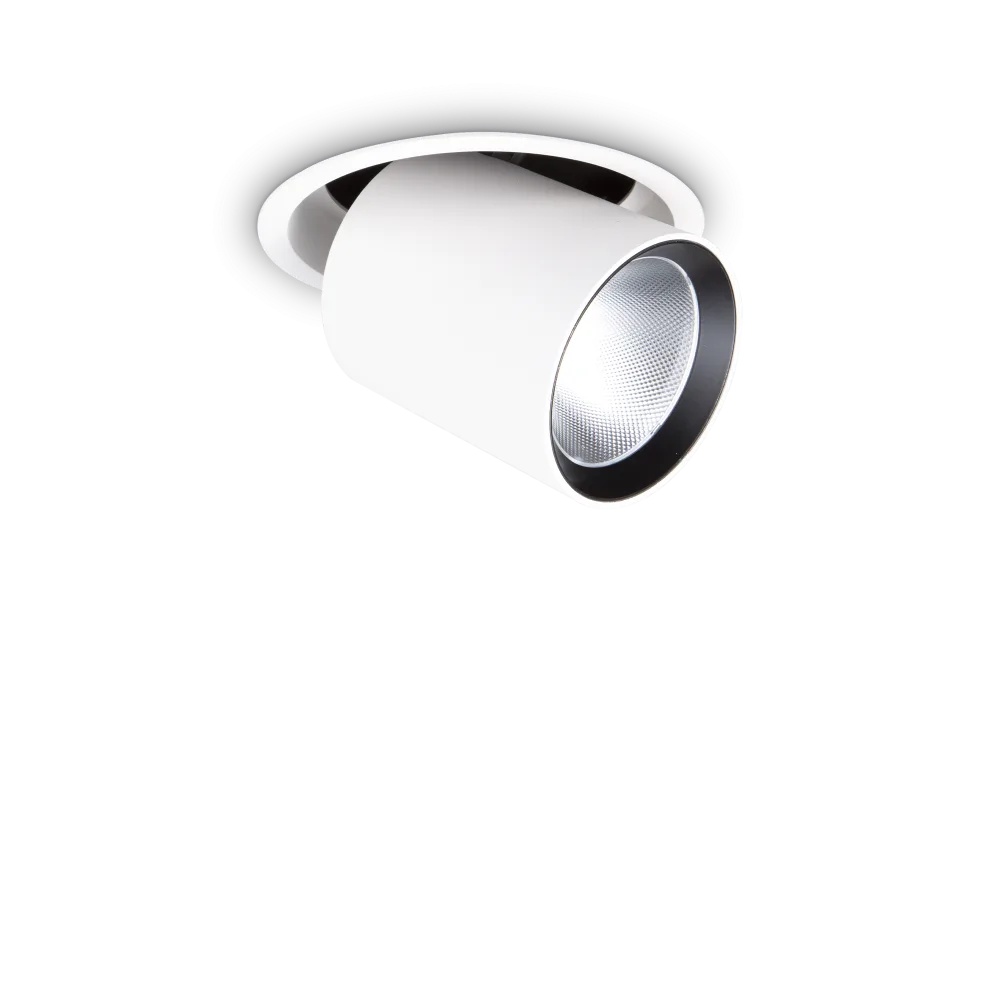 Spot LED incastrat Nova, 20W, 1720lm, lumina calda (3000 K), alb, Ideal Lux