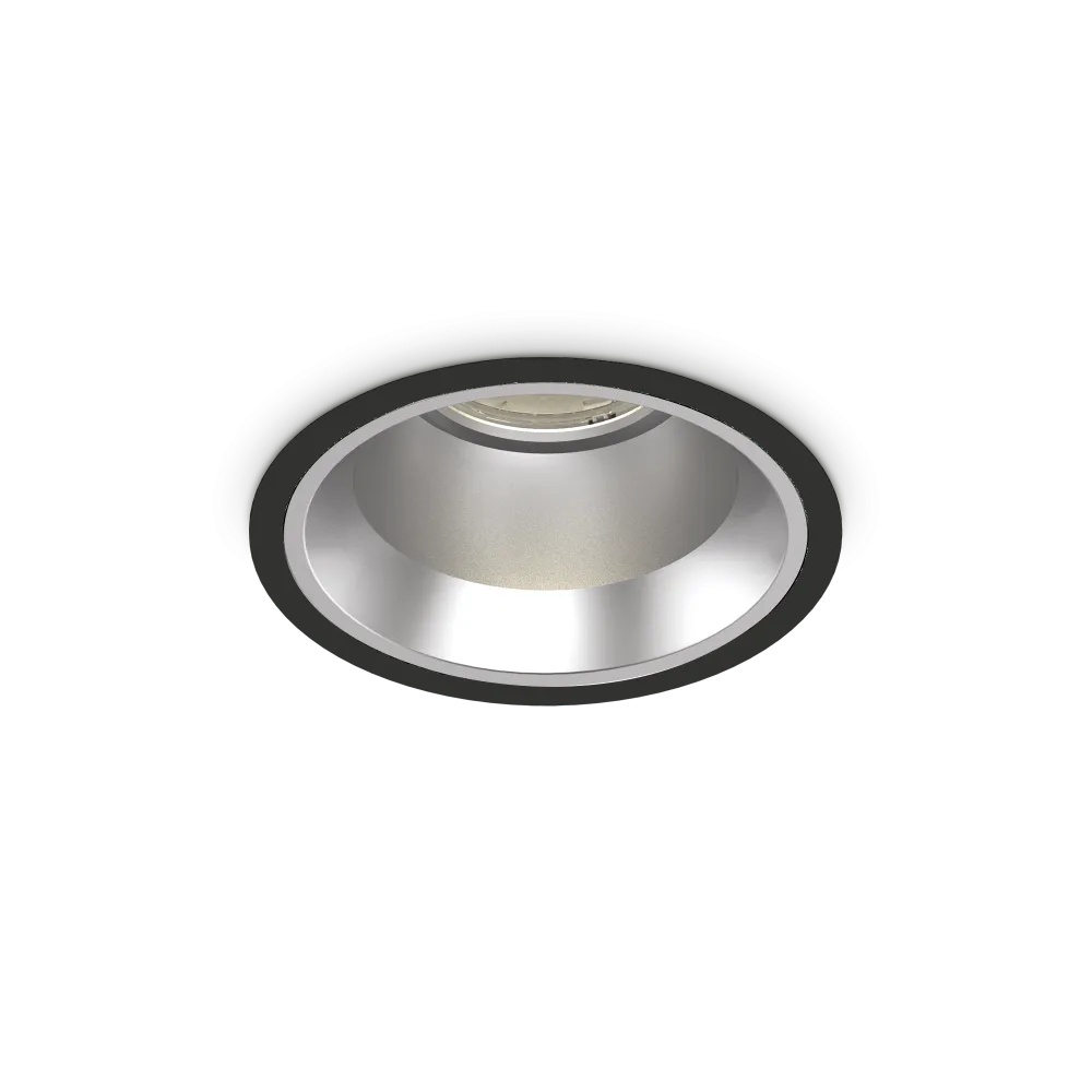 Spot LED incastrat Off, 28W, 2130lm, lumina calda (3000 K), IP20, negru, Ideal Lux