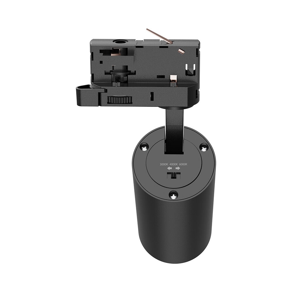 Spot LED pe sina 15W, lumina calda/neutra/rece, 1680lm, negru, Braytron - imagine 7