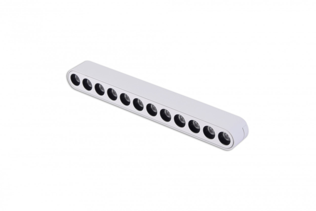 Spot LED pentru sina magnetica slim, liniar, 12W, lumina neutra(4000 K), alb, 1340 lm, Klausen - 2 | YEO