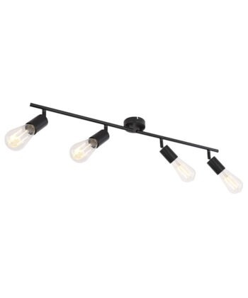 Spot Martha, 4xE27, metal, negru, Globo Lighting - 0 | YEO